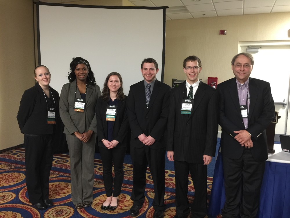 2015 American Nuclear Society (ANS) Student Design Competition winners