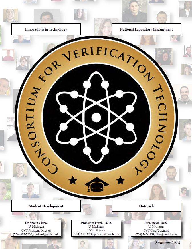 Consortium for Verification Technology 2018 newsletter cover